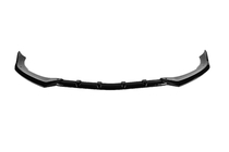 Mercedes C-class W205 2014-2021 Frontlippe DPT (2017-2020, Schwarz Glanz) Foto 2