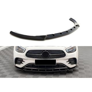 Frontlippe DPT (für AMG-Line, 2020-2023, Schwarz Glanz) Mercedes E-сlass W213 2016-2023 Foto 1