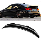 BMW 3 Series F30/F31 2012-2019 PSM-Style Heckspoiler (für F30/F80, Schwarz Glanz) Foto 8