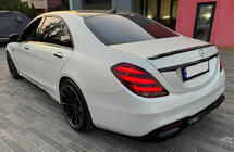Mercedes S-class W222 2013-2022 Heckdiffusor BRB (grundiert, 2018+) Foto 3