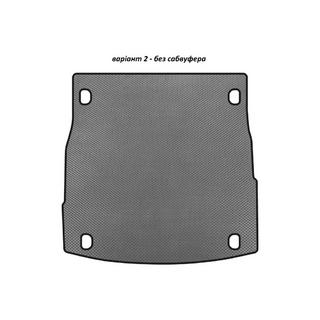 EVA Kofferraummatte V-2 (ohne Subwoofer, Grau) Alfa Romeo Stelvio 2016-