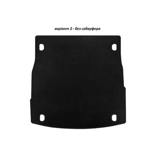 EVA Kofferraummatte V-2 (ohne Subwoofer, Schwarz) Alfa Romeo Stelvio 2016-