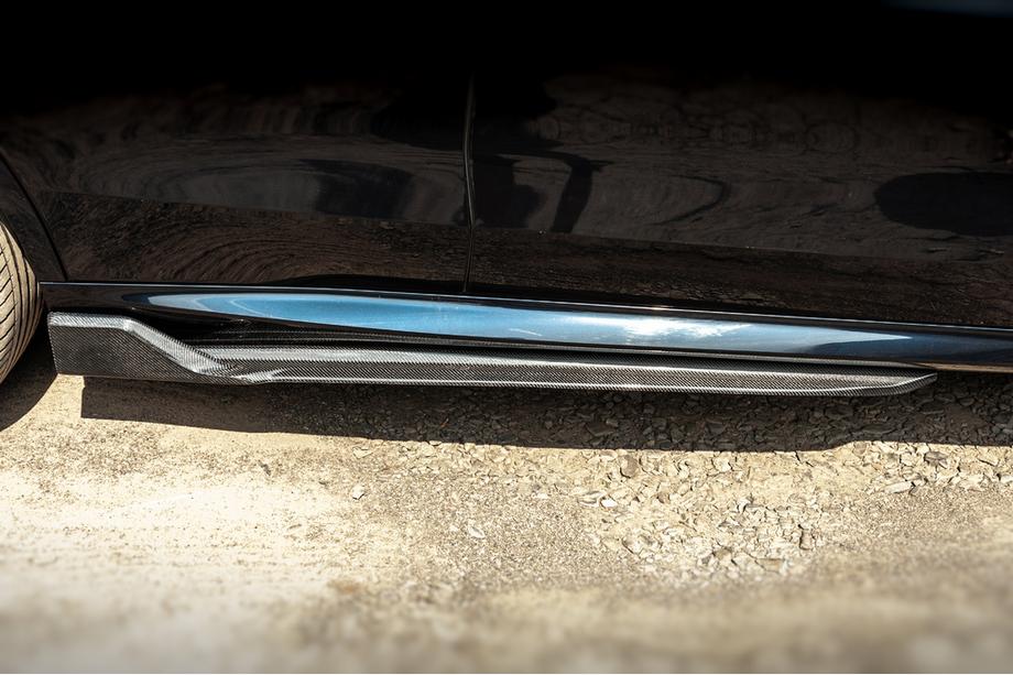 BMW X5 G05 2019–2026 Schwellerleisten Carbon V3 (Echter Carbon) Foto 2