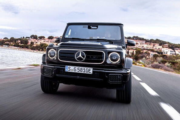 Testbericht der elektrischen Mercedes-Benz G-Klasse EQ