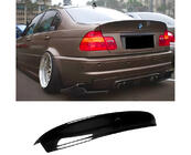 BMW 3 Series E46 1998-2006 Spoiler CSL-Style V1 (für SD, Schwarz Glanz) Foto 1
