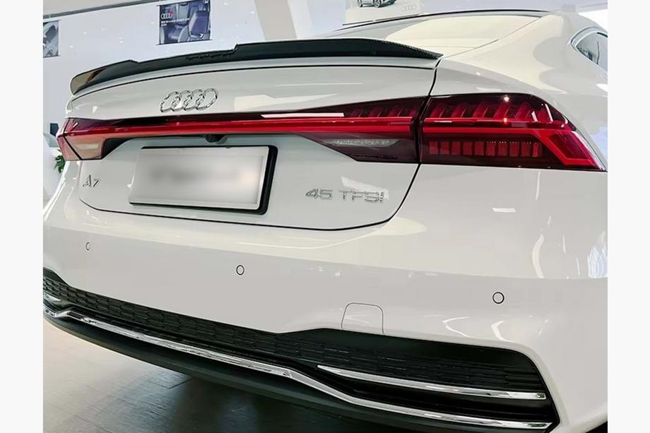Audi A7 2018- DPT Heckspoiler (Schwarz Glanz) Image