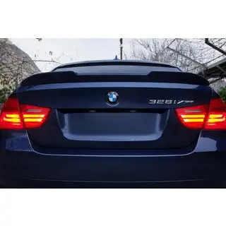 PSM-Style Spoiler (für E90, Schwarz Glanz) Foto 2