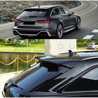 DPT V2 Spoiler (Avant, Schwarz Hochglanz) Audi A6 C8 2018–2025 Foto 1