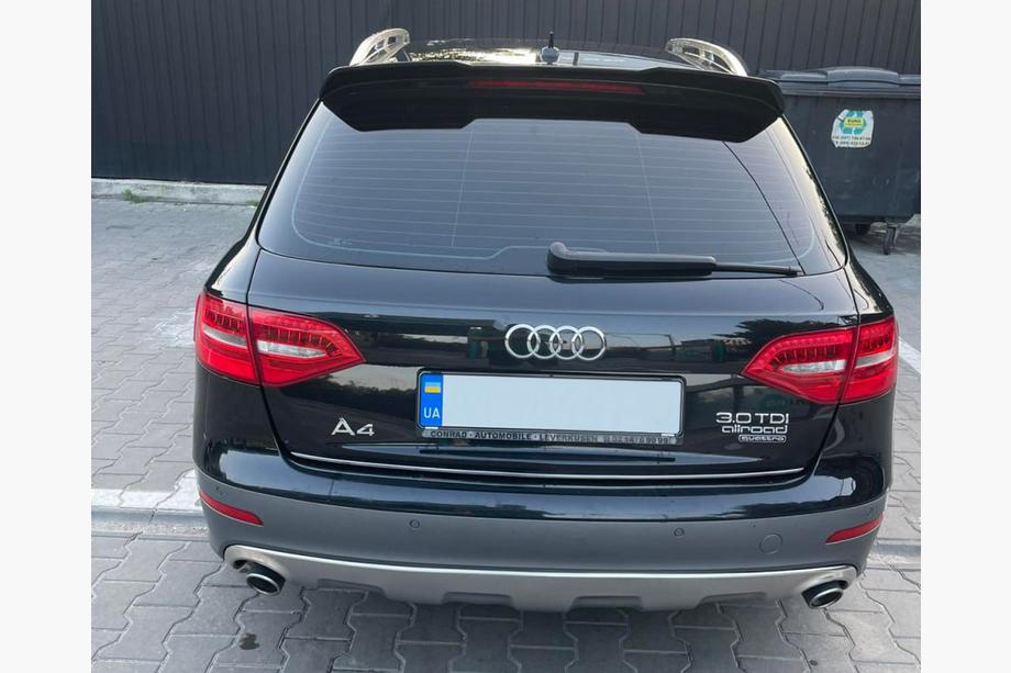 Audi A4 B8 2007-2015 DPT V2 Spoiler (Avant, Schwarz Hochglanz) Foto 1
