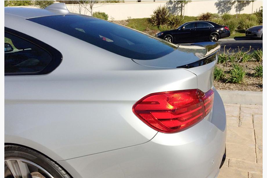 BMW 4 Series F32/F33/F36 2012-2020 Spoiler MP-Style (für F36, Schwarz Glanz) Foto 3