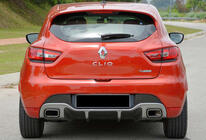 Renault Clio IV 2012-2019 Heckdiffusor DPT (für RS, grundiert zum Lackieren) Foto 1