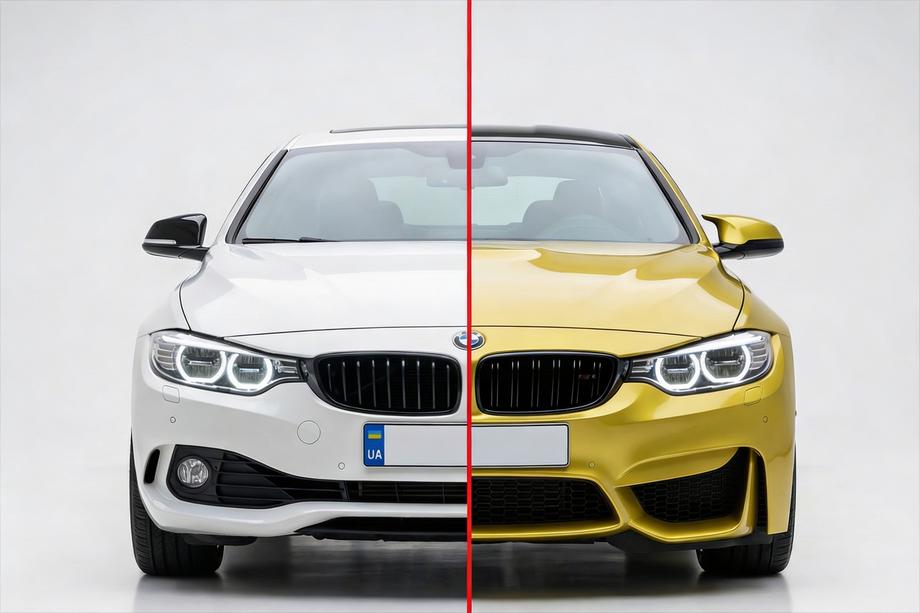 BMW 4 Series F32/F33/F36 2012-2020 Bodykit Satz F82 M4 (für F32) Foto 1