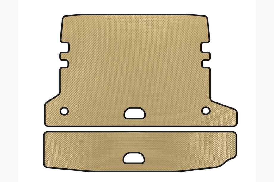 BMW 3 Series F30/F31 2012-2019 EVA Kofferraummatte V-2 (für F-31, Beige) Foto 1