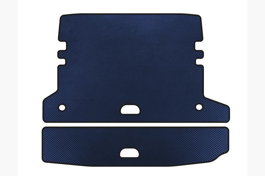BMW 3 Series F30/F31 2012-2019 EVA Kofferraummatte V-2 (für F-31, Blau) Image