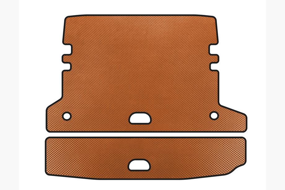 BMW 3 Series F30/F31 2012-2019 EVA Kofferraummatte V-2 (für F-31, Orange) Image