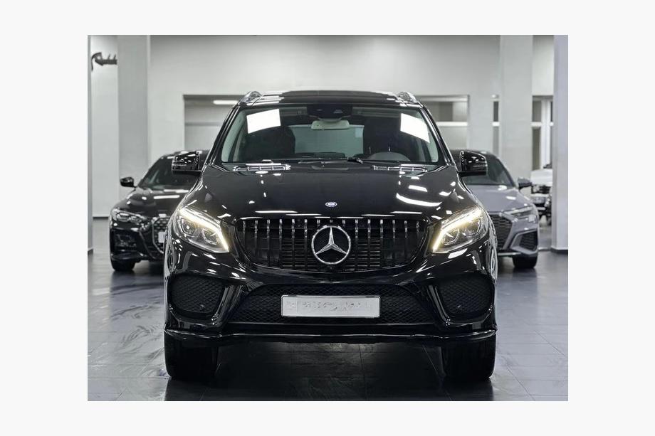 Mercedes GLE/ML class W166 2011-2018 Frontgrill GT Panamericana Schwarz (für GLE) Image