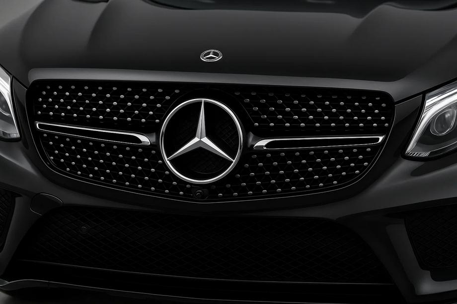 Mercedes GLE/ML сlass W166 2011-2018 Tuning Kühlergrill Diamond Black (GLE) Ohne Kamera Image