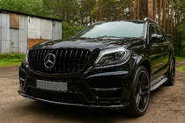 Mercedes GL/GLS class X166 2012-2019 GT Panamericana Black Kühlergrill (für GL High) Foto 1
