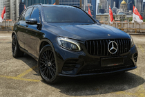 Mercedes GLC X253 2015-2022 Frontgrill GT Panamericana Schwarz (2015-2019) Foto 1