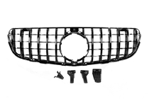 Mercedes GLC X253 2015-2022 Frontgrill GT Panamericana Schwarz (2015-2019) Foto 2