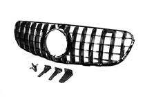 Mercedes GLC X253 2015-2022 Frontgrill GT Panamericana Schwarz (2015-2019) Foto 4