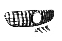Mercedes GLC X253 2015-2022 Frontgrill GT Panamericana Schwarz (2015-2019) Foto 5
