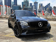 Mercedes GLC X253 2015-2022 Frontgrill GT Panamericana Schwarz (2015-2019) Foto 7