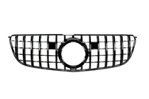 Mercedes GL/GLS class X166 2012-2019 Frontgrill GT Panamericana Schwarz (für GLS) Foto 3