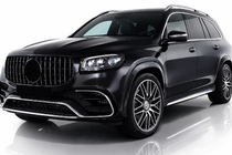 Mercedes GLS X167 2019- Frontgrill 2019-2023 (GT Panamericana Schwarz) Foto 1