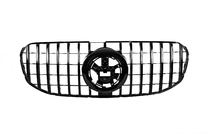 Mercedes GLS X167 2019- Frontgrill 2019-2023 (GT Panamericana Schwarz) Foto 3