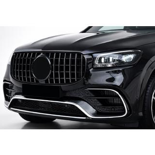 Frontgrill 2019-2023 (GT Panamericana Schwarz) Mercedes GLS X167 2019- Foto 2