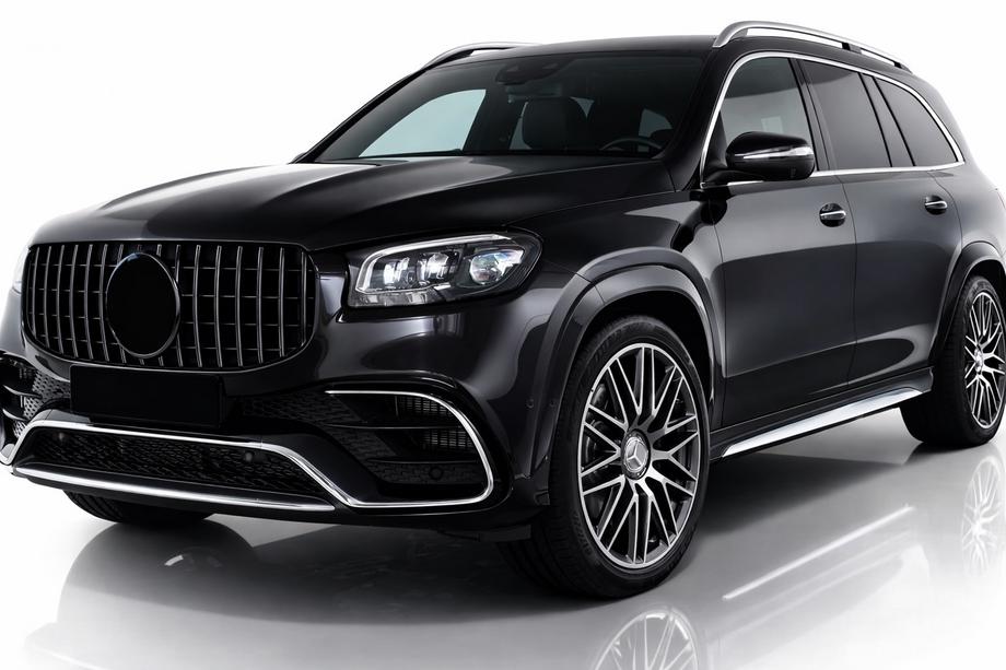 Mercedes GLS X167 2019- Frontgrill 2019-2023 (GT Panamericana Schwarz) Image
