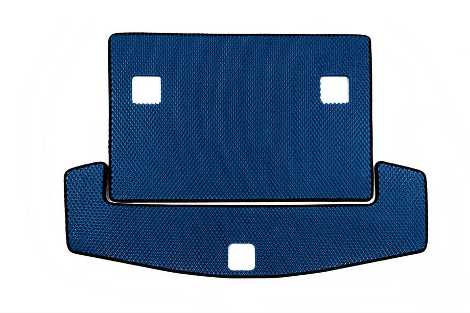 Chevrolet Captiva 2006-2019 EVA Kofferraummatte (7 Sitze, Blau) Image