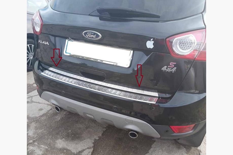 Ford Kuga 2008-2013 Kofferraumleiste Edelstahl Image