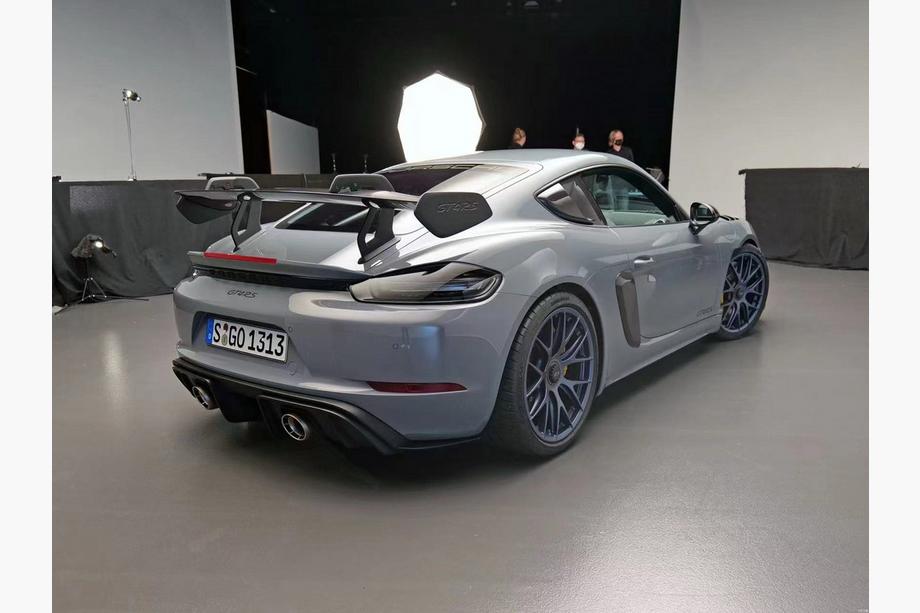 Porsche Boxster/Cayman 982 (718) 2016- GT4 RS Spoiler Foto 13