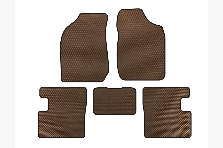 BYD F3 2005-2013 EVA Fußmatten (SD, Braun) Image