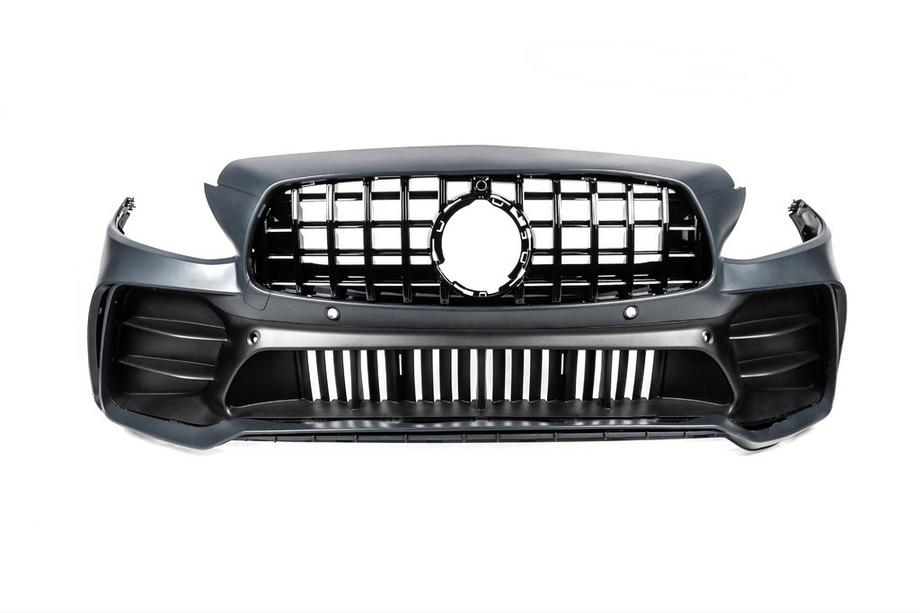 Mercedes C-class W205 2014-2021 Bodykit mit Diffusor für Coupe (Design Black Mamba C63GT) Foto 11