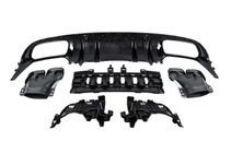 Mercedes C-class W205 2014-2021 Bodykit mit Diffusor für Coupe (AMG C63-Design 2014-2018) Foto 9