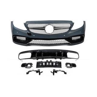 Bodykit mit Diffusor für Coupe (AMG C63-Design 2014-2018) Foto 1