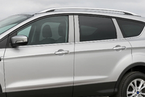 Ford Kuga/Escape 2013-2019 Edelstahl Türsäulen Zierleisten Foto 1