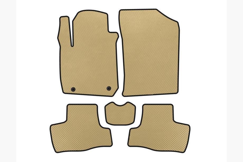 BYD F0 2008-2014 EVA Fußmatten (Beige) Image