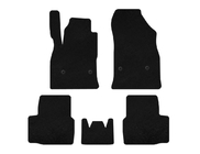 Chevrolet Cruze 2016-2019 Textil-Fußmatten Premium (SD, Schwarz) Foto 1