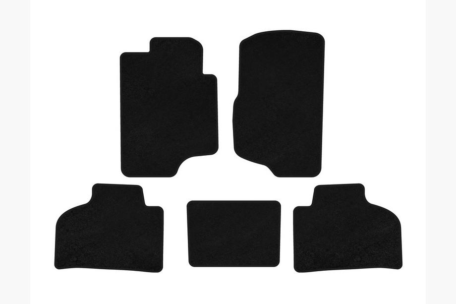 Chevrolet Silverado 2007-2013 Textil Fußmatten Classic (Schwarz) Image