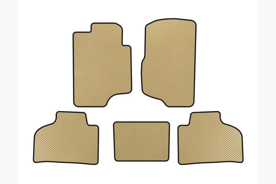 Chevrolet Silverado 2007-2013 EVA Fußmatten (Beige) Image