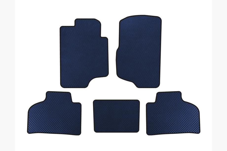 Chevrolet Silverado 2007-2013 EVA Fußmatten (Blau) Image
