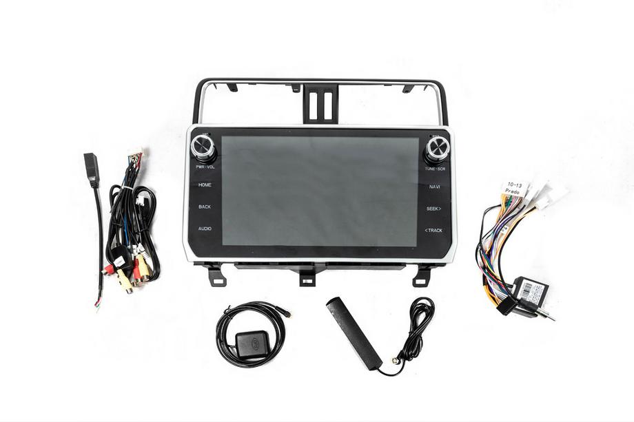 Toyota Land Cruiser Prado 150 2009-2023 Android Multimedia (2018-2022) Foto 2