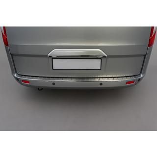 Chromleiste über dem Kennzeichen (ohne Kamera, Edelstahl) Ford Custom 2013-2022 Foto 1