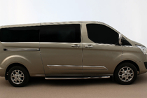 Ford Custom 2013-2022 Chrom Fensterleisten unten (8 Stk., Edelstahl) Foto 1