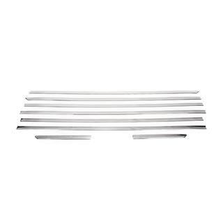 Chrom Fensterleisten unten (8 Stk., Edelstahl) Ford Custom 2013-2022 Foto 2