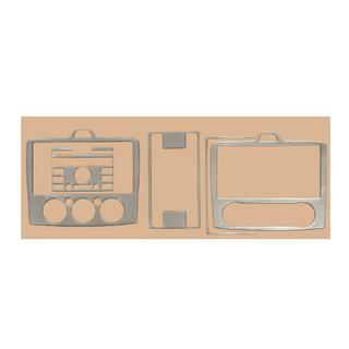 Armaturenbrett Blenden AC/Clima (Mini-Set, Aluminium)